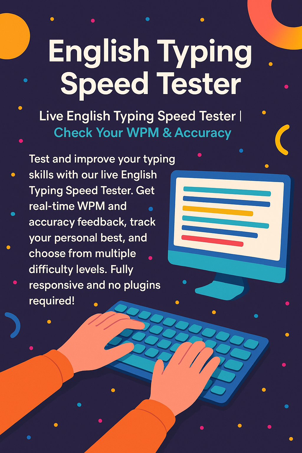 English Typing Speed Tester